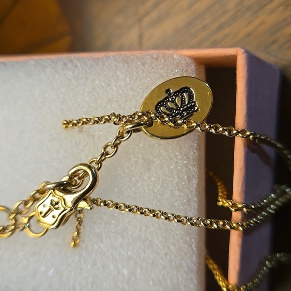Juicy couture 14k gold plated 18 inch chain - Picture 7 of 11
